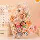 Transparent acrylic figurine storage box for small ornaments and dolls