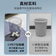Bedroom simple transparent kitchen trash can with large capacity