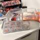 A4 transparent acrylic dust-proof cut-out storage box