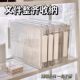Home A4 transparent document storage box file information