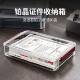 Home A4 transparent document storage box file information