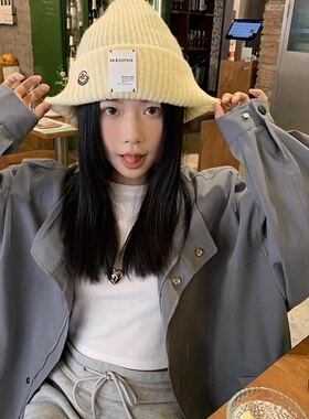 【官方直营】蒙口钢琴女秋冬保暖显脸小堆堆帽子毛线帽护耳冷帽男
