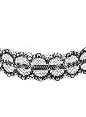 韩系纯欲风红色复古法式choker