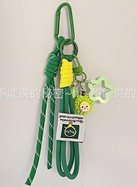 新年红色编织挂绳手机壳绳钥匙扣