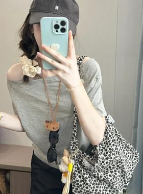 学生choker颈带锁骨链毛衣链颈链