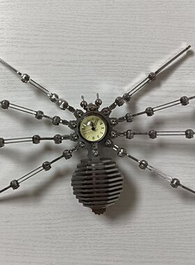 不绣钢蜘蛛模型静态模型YIWANHE