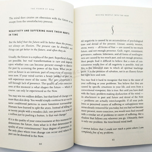 现货 英文原版 当下的力量 The Power of Now: A Guide to Spiritual Enlightenme 埃克哈特托利Eckhart Tolle励志成功激励畅销书 - 图1
