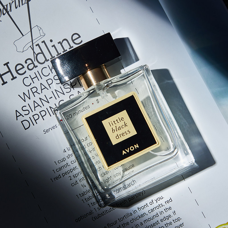 雅芳小黑裙喷雾50ml持久淡香送礼盒 avon雅芳香水