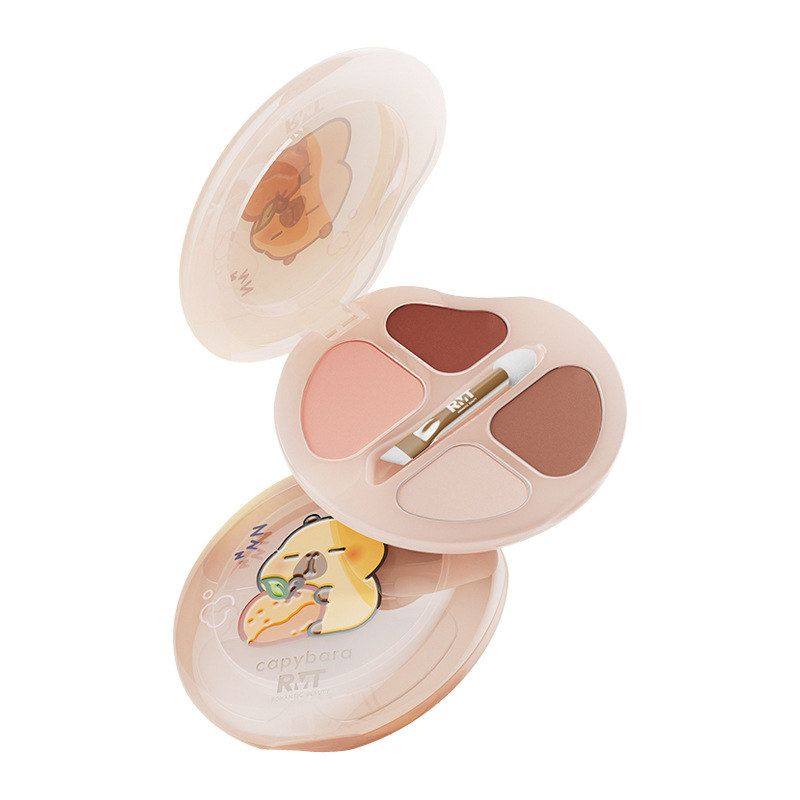 罗小曼卧蚕盘下至卧蚕眼影盘一盘多用四色眼影盘跨境眼影综合盘,淘宝优惠券,粉丝福利购,淘宝优惠卷