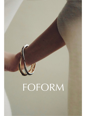 小众设计感简约摩登手镯