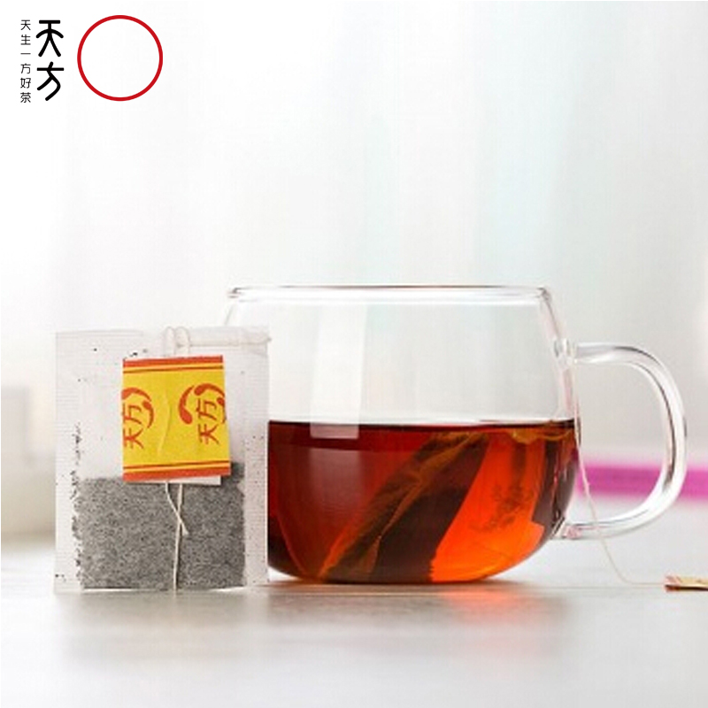 【买三送一】安徽天方茶叶135g祁门红茶袋泡茶会议小茶包浓香型茶