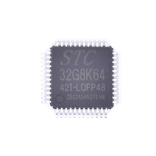 原装正品 STC32G8K64-42I-LQFP48 LQFP-48 64KB高速8051单片机MCU - 图0