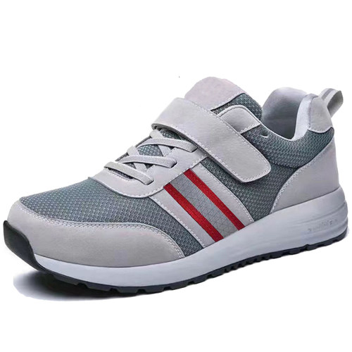 滨爽足力男鞋爸爸鞋夏秋款老人运动鞋中老年舒适老北京布鞋健步鞋 - 图3