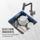 Higold nano stainless steel bar sink single bowl
