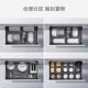 Higold aluminum alloy drawer-type double-layer dish basket