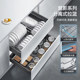 Higold aluminum alloy drawer-type double-layer dish basket