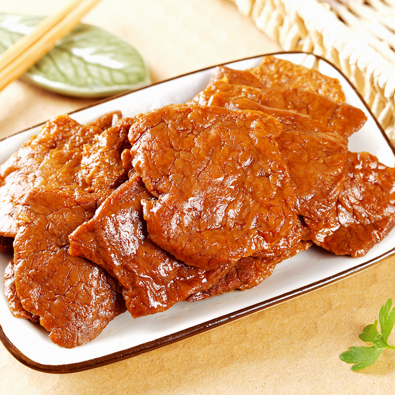 宏香记旗舰店宏香记牛肉豆脯250g散装福建美味牛肉豆干办公室小包装零食豆腐干3