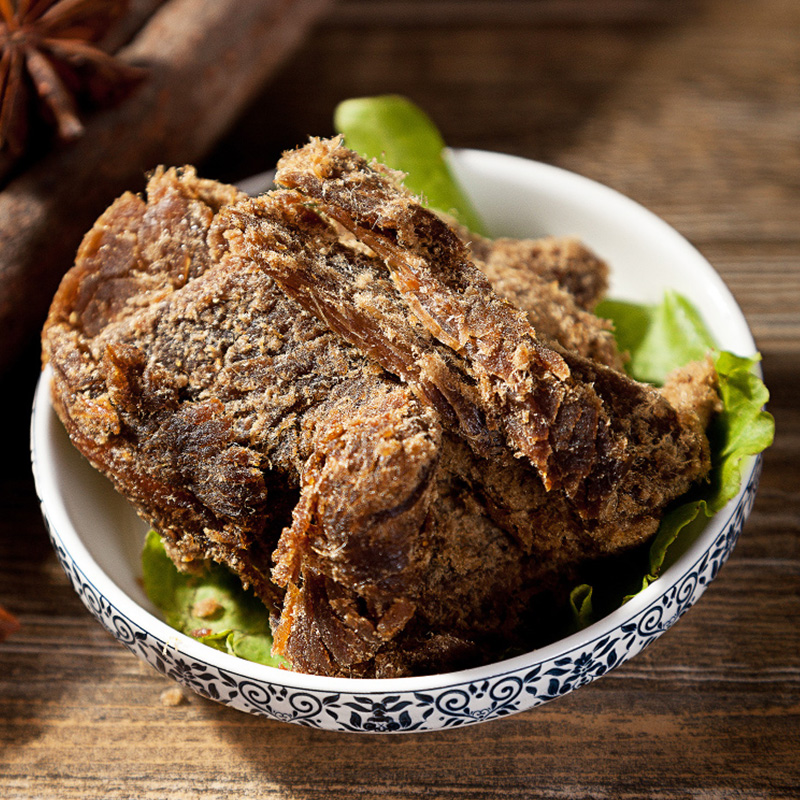 宏香记旗舰店宏香记手撕牛肉片250g福建零食小吃食品五香牛肉干独立包装0