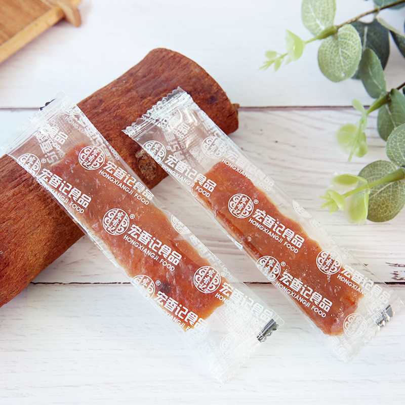 宏香记旗舰店宏香记炭烧猪肉脯58g定量装XO酱味 商超同款 福建猪肉干零食3