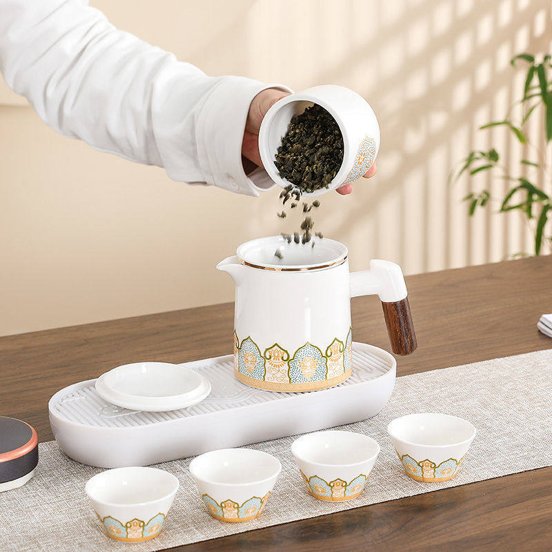 High-end travel tea set 0423