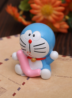 日式风akka汽车机器猫树脂工艺品