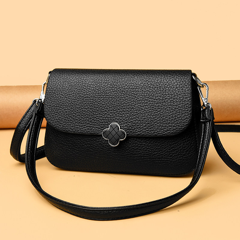 真皮质感小包包女2026新款简约中年妈妈单肩斜挎包女士软皮小方包,淘宝优惠券,粉丝福利购,淘宝优惠卷