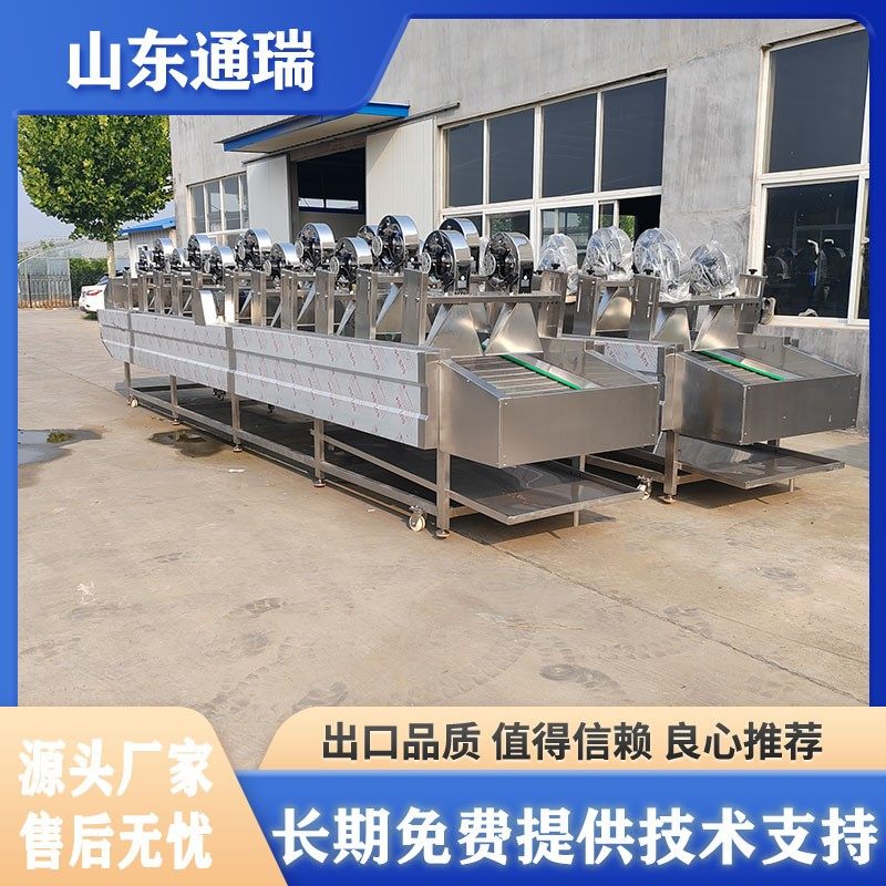 连续式海鲜扇贝风干流水线食品包装翻转强流风干机韭菜清洗风干机,淘宝优惠券,粉丝福利购,淘宝优惠卷