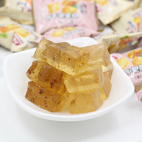 正英九制老陈皮果糕500g老香黄软糖果潮汕四宝旅游休闲小零食喜糖 - 图2