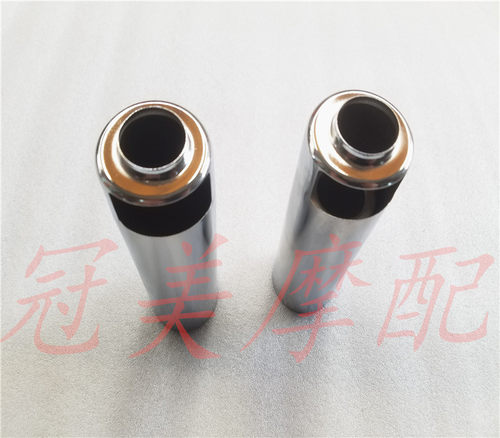 摩托车嘉陵70配件JH70大灯支架 大灯耳 前被振叉筒 长筒 - 图3