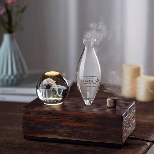 复古水晶球香薰机精油扩散器氛围感香氛冷香仪高级小众生日礼物 - 图2