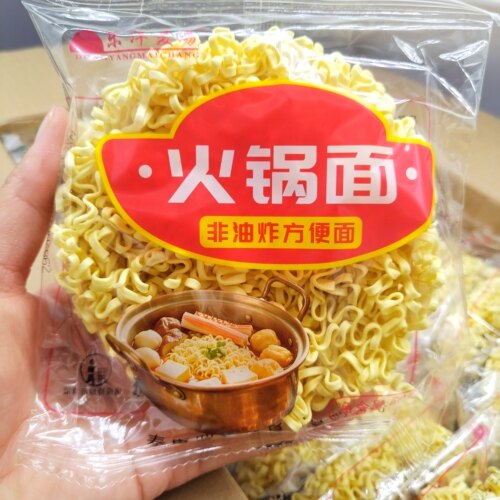 火锅方便面麻辣烫专用面东洋麦场非油炸速食袋装面饼60袋整箱装 - 图0