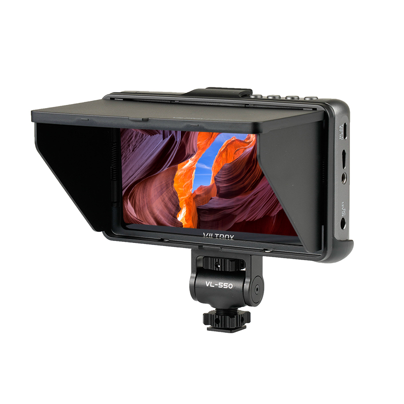 唯卓仕DC-550Pro单反相机监视器4K寸高清触摸屏微单摄像机5.5英HDMI导演外接相机显示屏视频 - 图3
