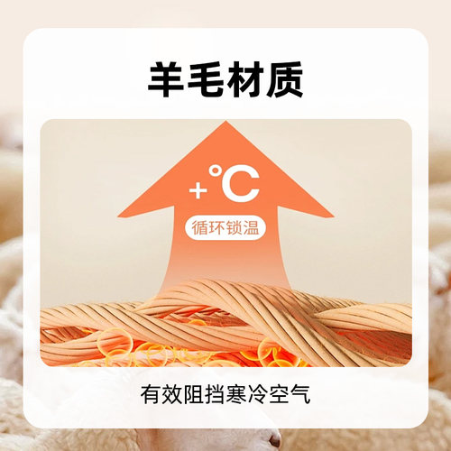 lackpard情侣同款帽子秋冬季加大加宽加厚羊毛保暖针织护耳包头帽 - 图1