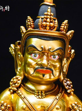 鎏金鎏银雕花像家居装饰摆件