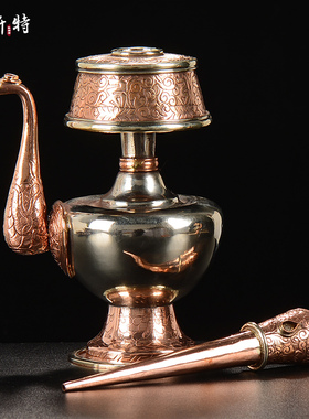 光面铜制欧斯特壶摆件