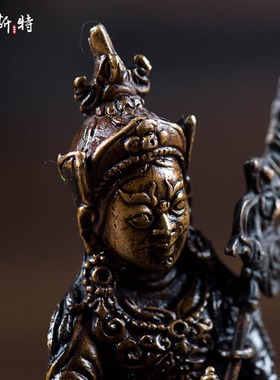 欧斯特尼泊尔手工铜像