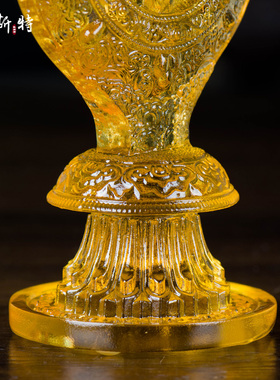 古法琉璃七政宝吉祥摆件