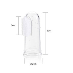 运智贝指套型乳牙刷手指牙刷婴儿硅胶软毛牙刷宝宝幼儿护齿牙刷