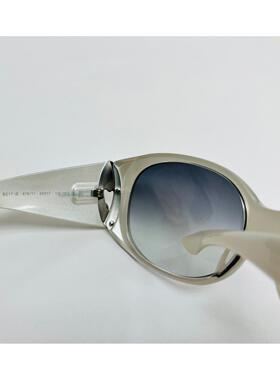 Bvlgari宝格丽BV8017B银闪光水晶Jewel特别超大号墨镜太阳眼镜