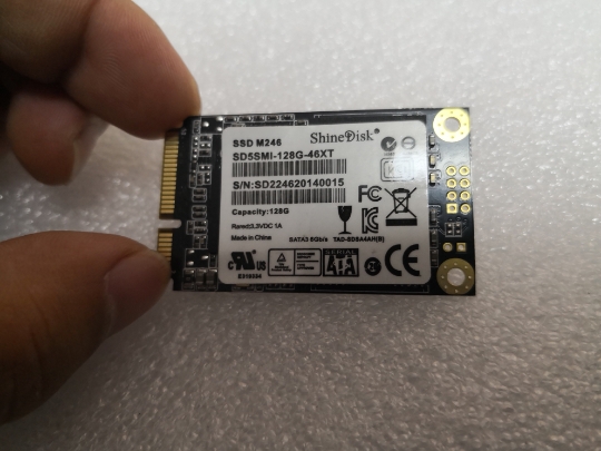 云储/ShineDisk M246 128G msata 固态硬盘128g 笔记本ssd 高速 - 图0