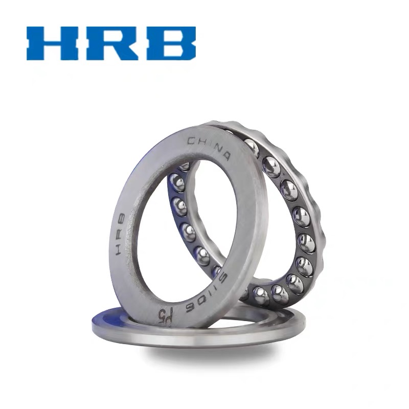 HRB 哈尔滨轴承 平面轴承 单向推力球51205/P5 8205 25*47*15轴承 - 图3