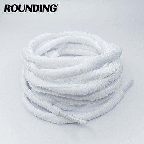 适配耐克滑板鞋8mm椭圆形粗鞋带sb dunk经典半圆运动黑白灰绿橙黄 - 图3