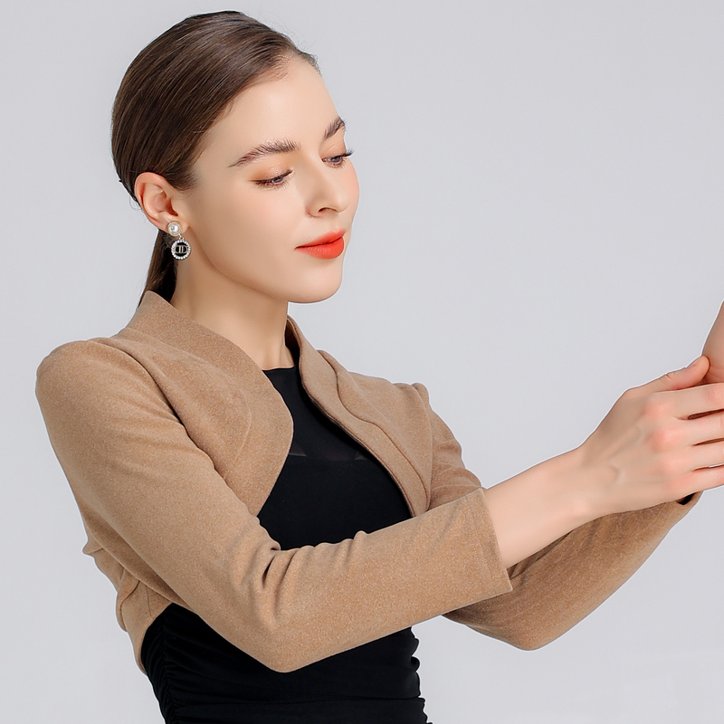 2022德绒保暖短外套小香风外搭坎肩 olnvcx短外套