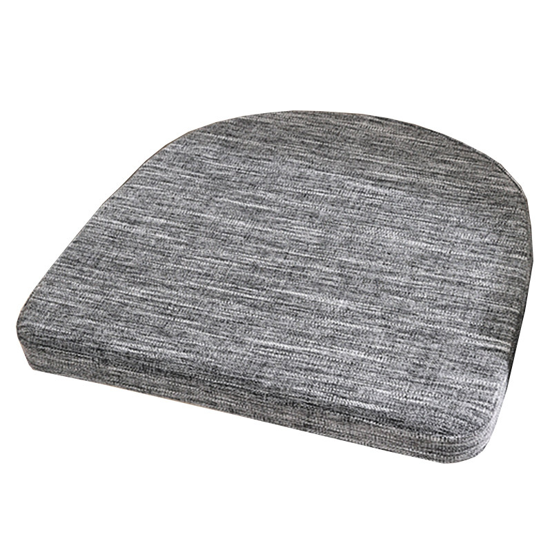 亚麻餐椅坐垫儿童增高坐垫可定制弧形加厚防滑久坐不塌U型椅子垫,淘宝优惠券,粉丝福利购,淘宝优惠卷