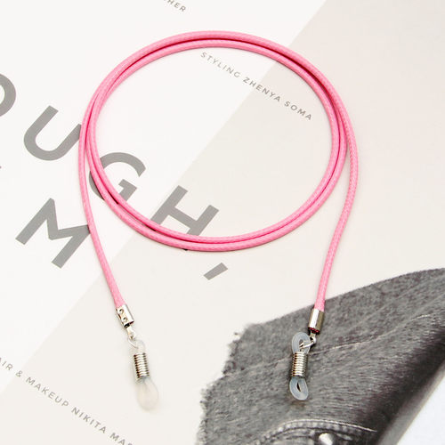 韩国进口网红蜡绳眼镜链条挂脖时尚墨镜男女士防滑儿童眼镜绳子 - 图1