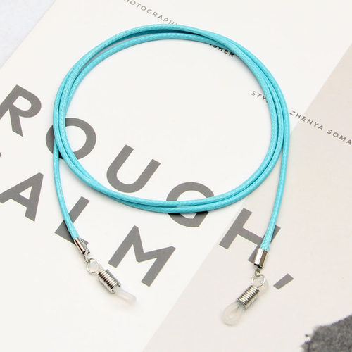 韩国进口网红蜡绳眼镜链条挂脖时尚墨镜男女士防滑儿童眼镜绳子 - 图0