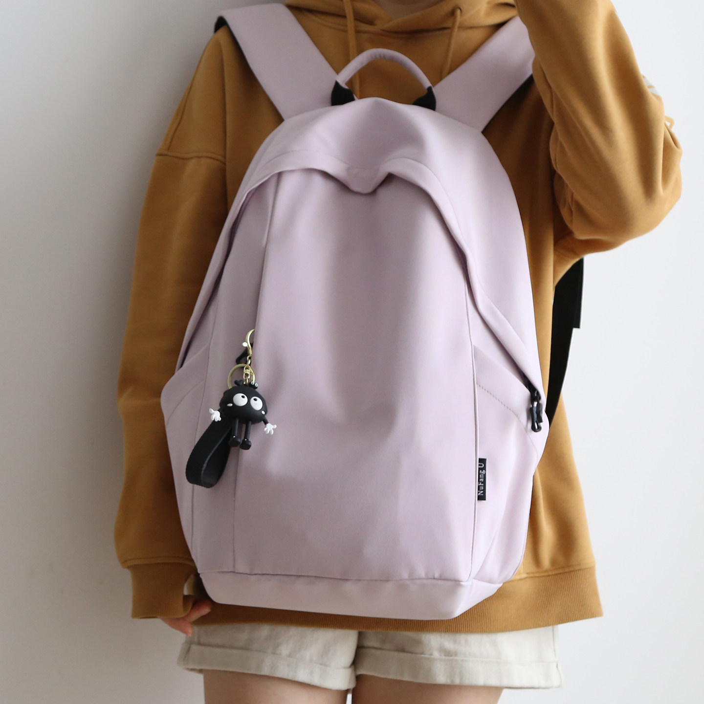 NR轻便大容量双肩包女书包初中女生大学生男登山包旅游双肩背包,淘宝优惠券,粉丝福利购,淘宝优惠卷