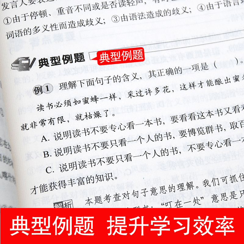 2021版 小升初语文满分答题技巧小考语文高分宝典秘籍 小学语文专项训练语文总复习小考资料 - 图0