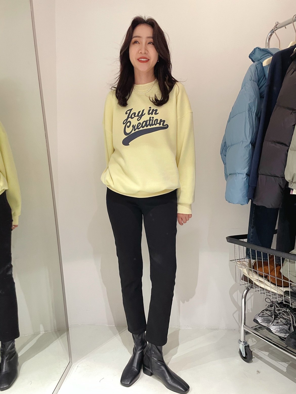 widelia2025冬季新款韩版印花字母圆领宽松慵懒加绒长袖卫衣上衣,淘宝优惠券,粉丝福利购,淘宝优惠卷