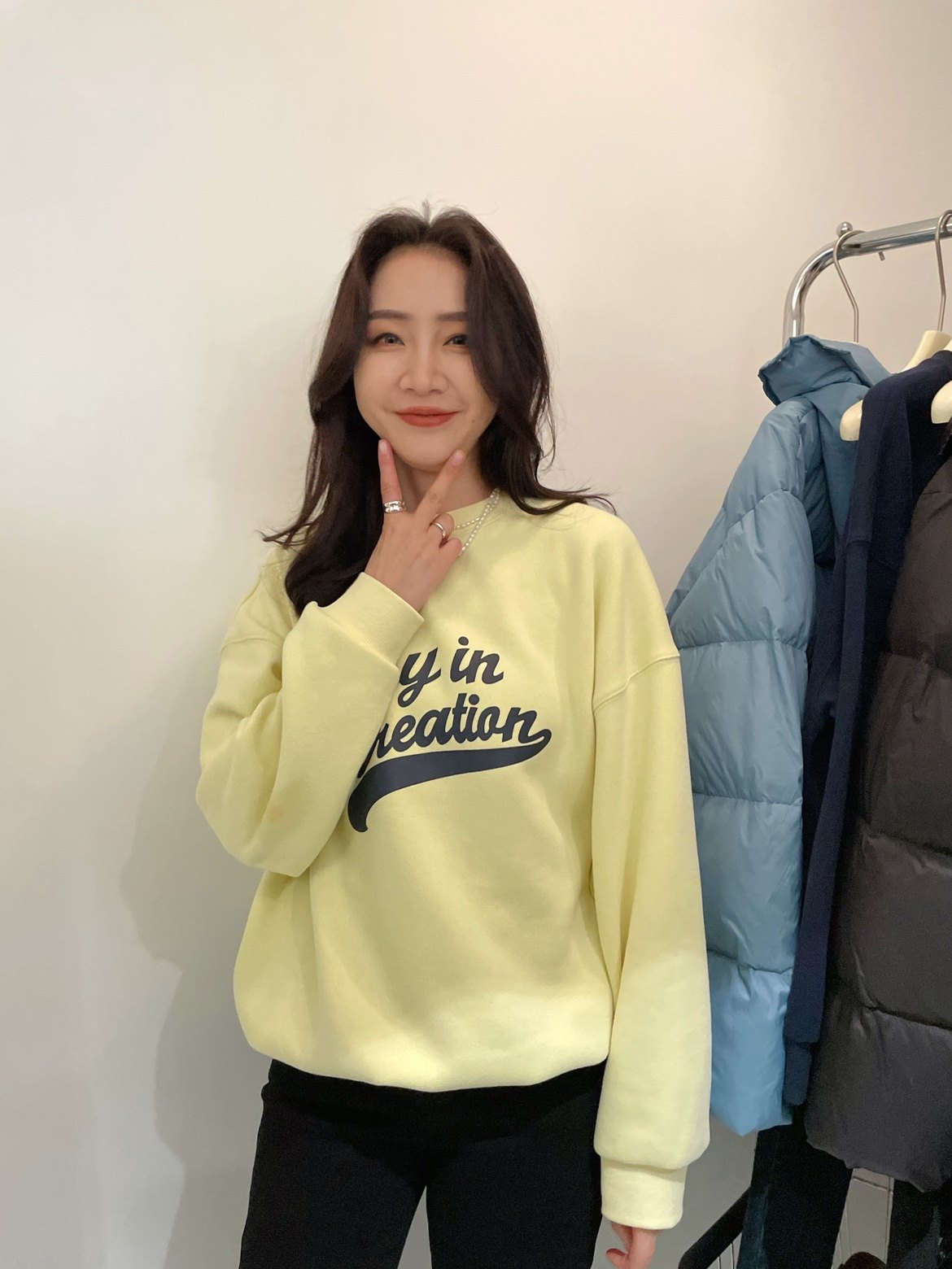 widelia2025冬季新款韩版印花字母圆领宽松慵懒加绒长袖卫衣上衣,淘宝优惠券,粉丝福利购,淘宝优惠卷